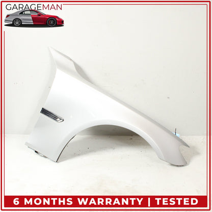 2009-2015 BMW 740i Front Right Passenger Side Fender Panel Silver Metallic OEM