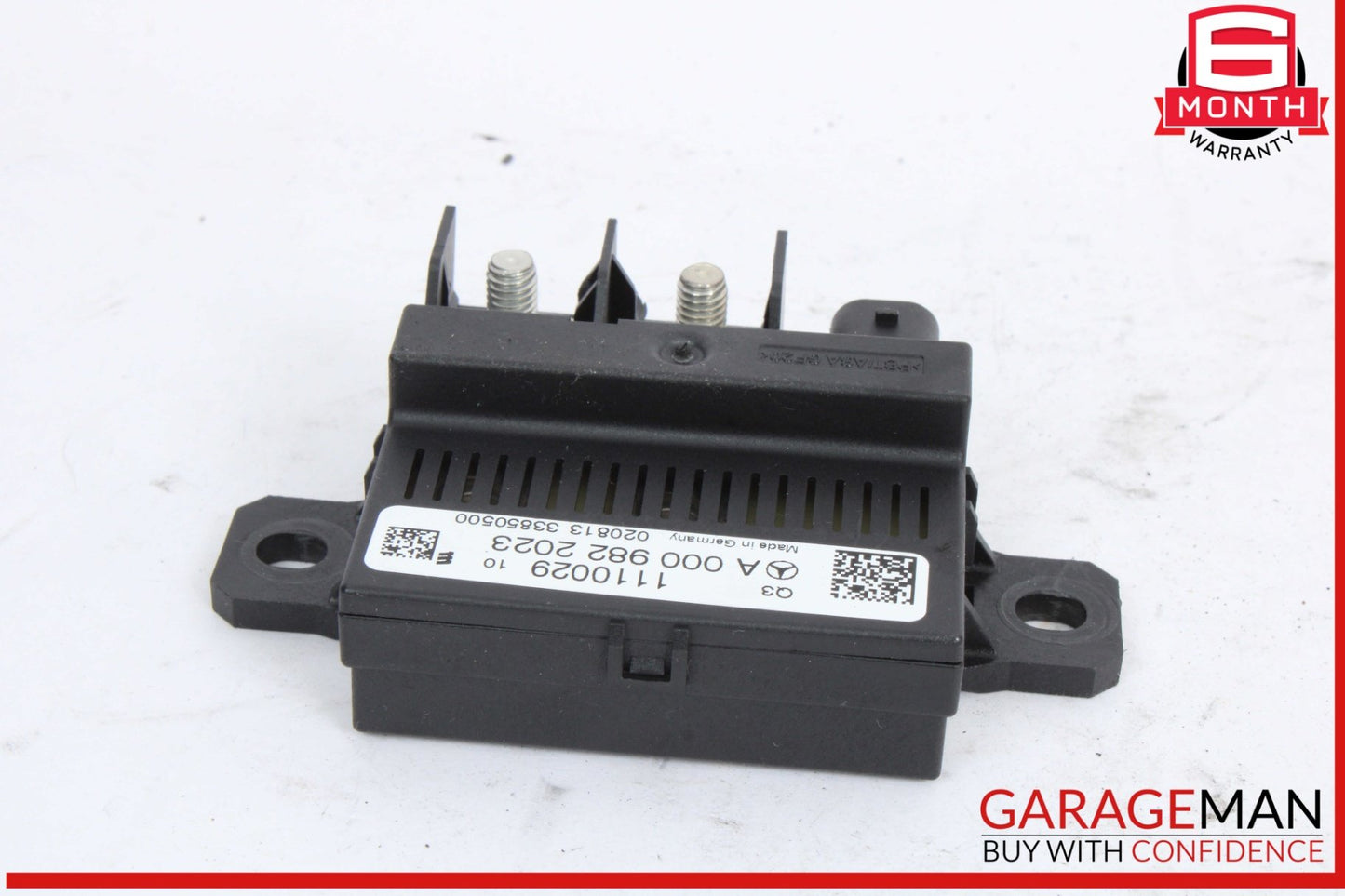 2006-2018 Mercedes E250 W212 Battery Monitoring Control Module 0009822023