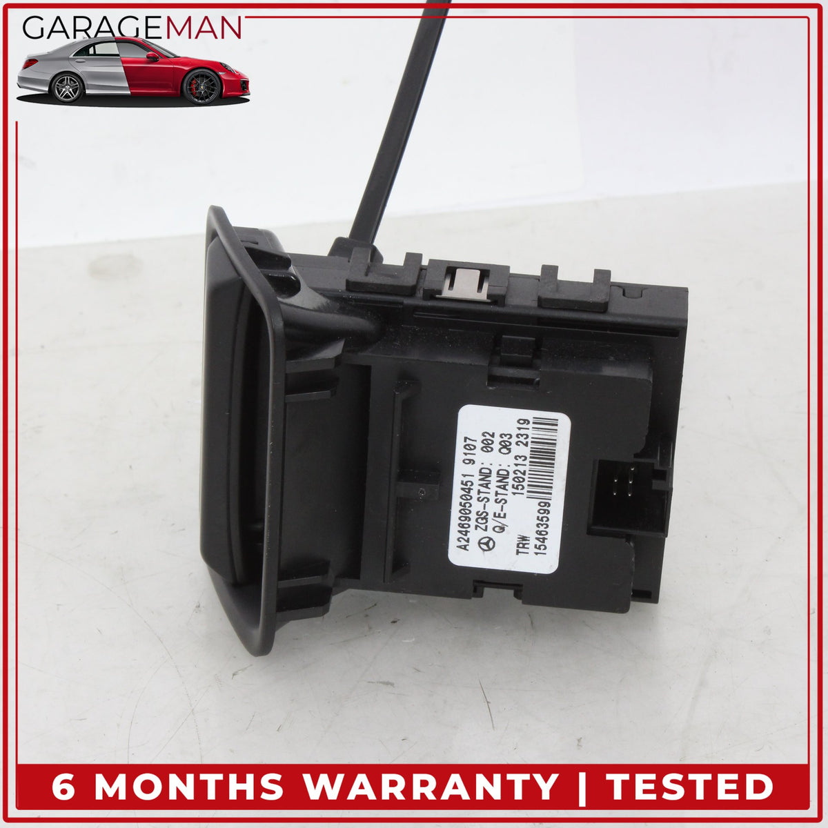 2012-2020 Mercedes W242 B Electric Drive Parking Brake Control Switch OEM