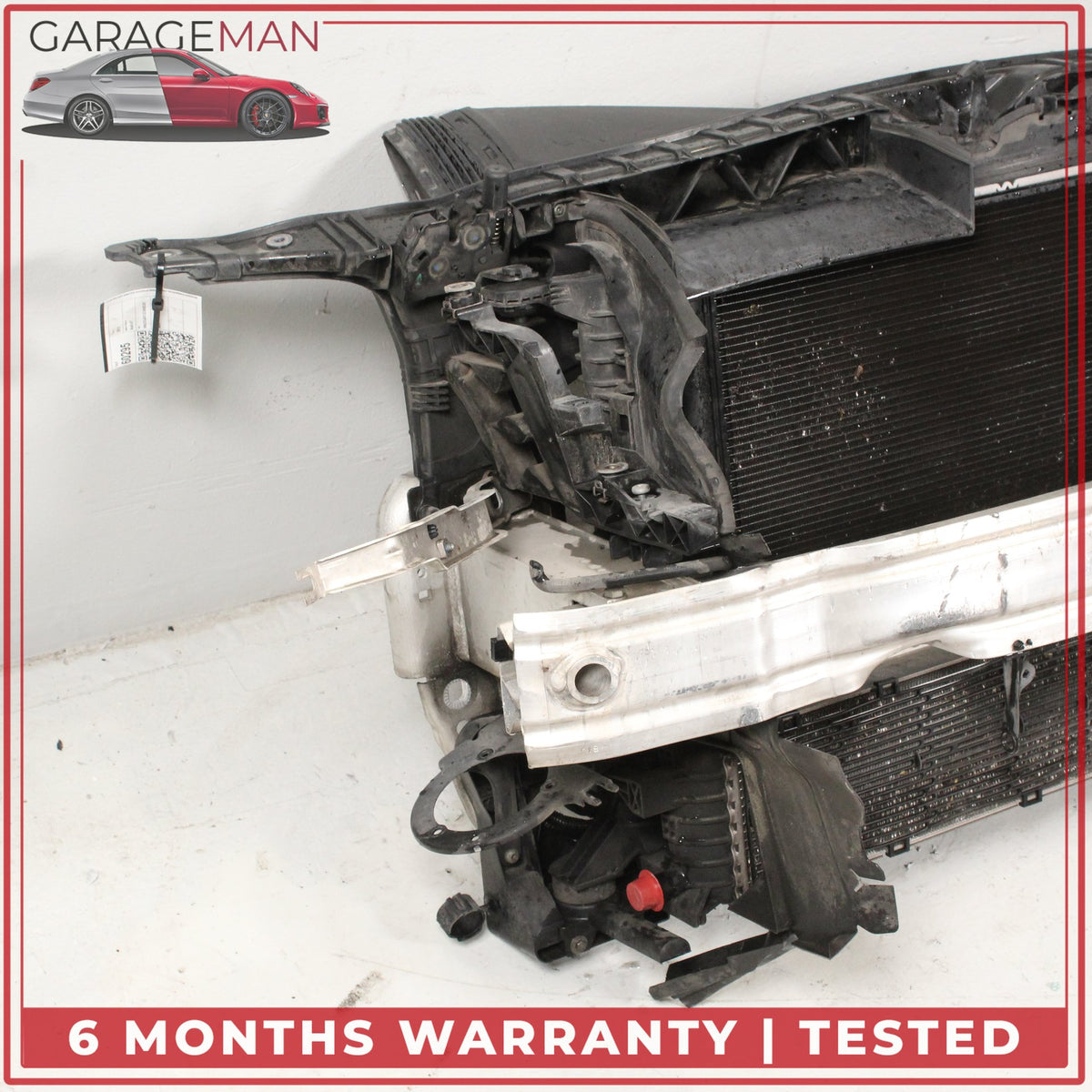 2012-2018 Audi A7 A6 Front Engine Cooling Radiator Core Support Assembly OEM