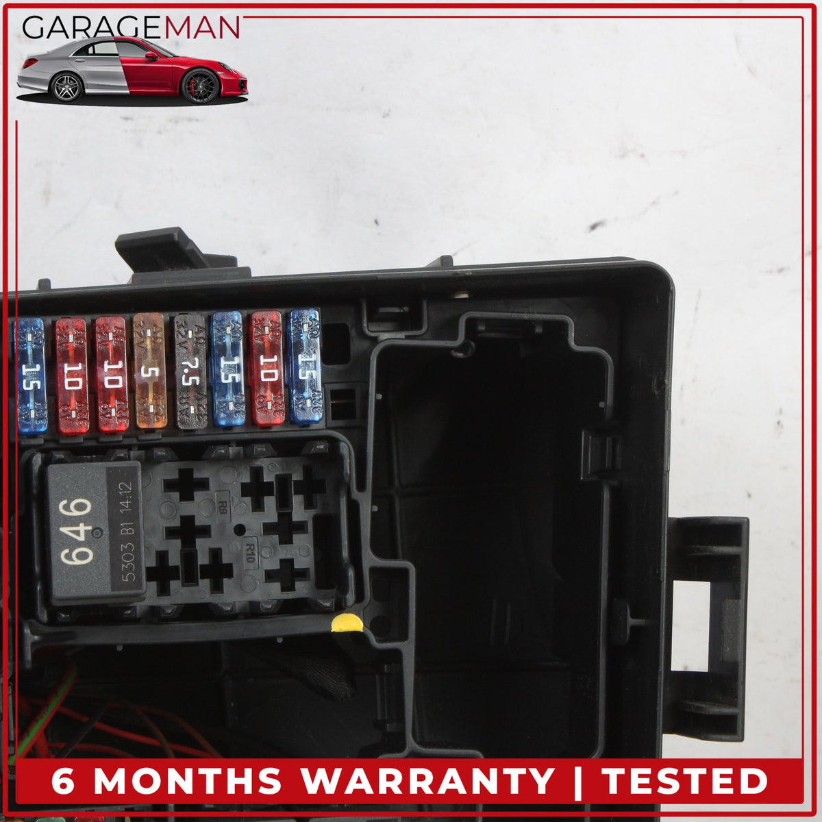 2014-2020 Audi TTS Volkswagen Golf Front Engine Fuse Box Relay 5Q0907361C OEM
