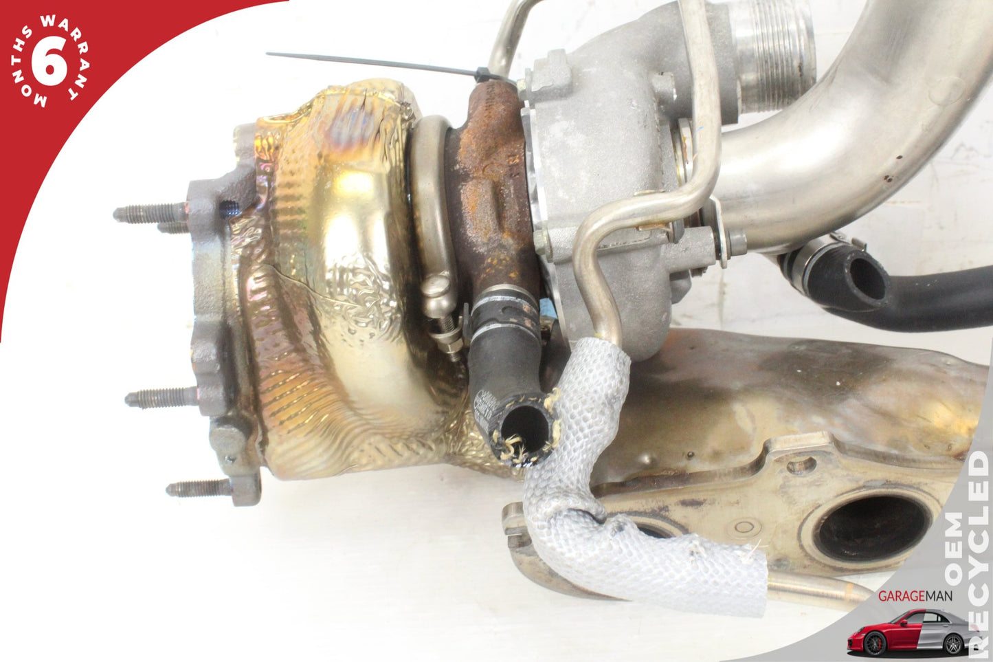 2013-2018 Audi A8 S8 S6 S7 Left Side Turbocharger Manifold 079145703E OEM
