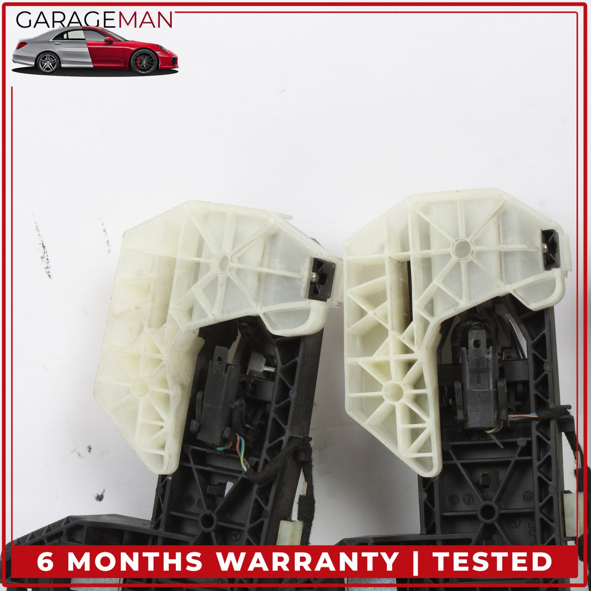 2014-2019 Mercedes W117 CLA250 Front and Rear Exterior Door Handle Set White OEM