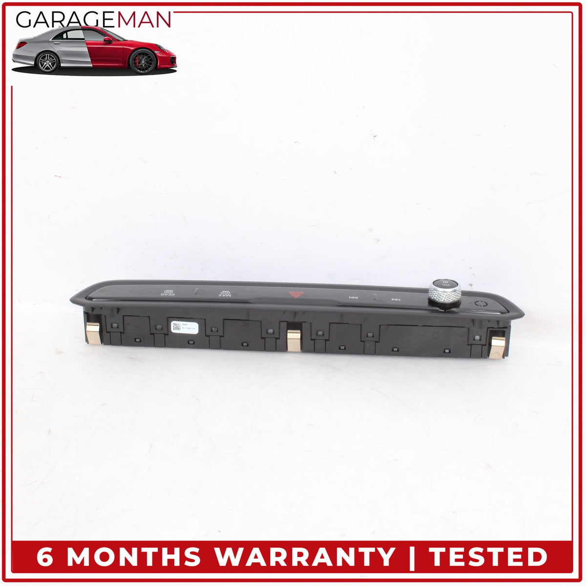 2019-2025 BMW M340i Front Audio Radio AC Heater Control Switch Panel 5A63F19 OEM