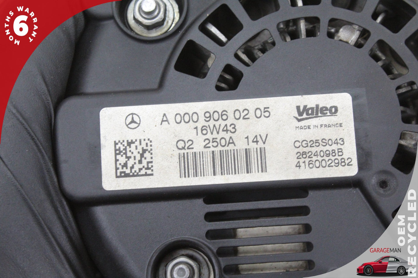 2017-2019 Mercedes-Benz E400 W213 Station Wagon Alternator Generator 94K 0009060205