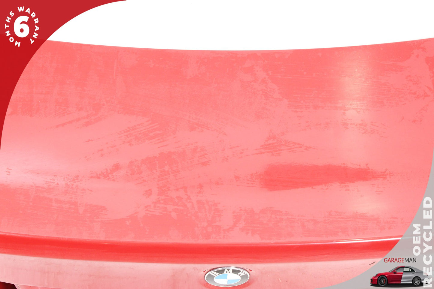 2012-2018 BMW 320i 328i F30 Rear Trunk Lid Shell Panel Assembly Red 7288757 OEM