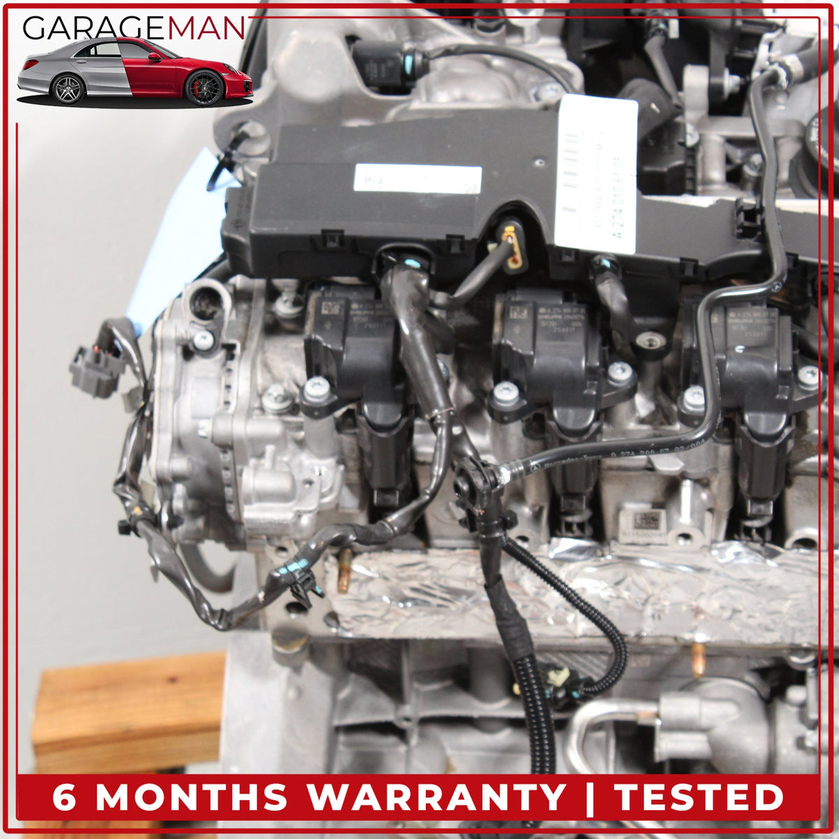 2016 Mercedes-Benz C300 W205 RWD 2.0L Engine Motor 274920 114963