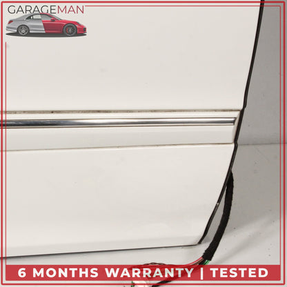 2001-2007 Mercedes W203 C230 Front Right Passenger Side Door Calcite White OEM