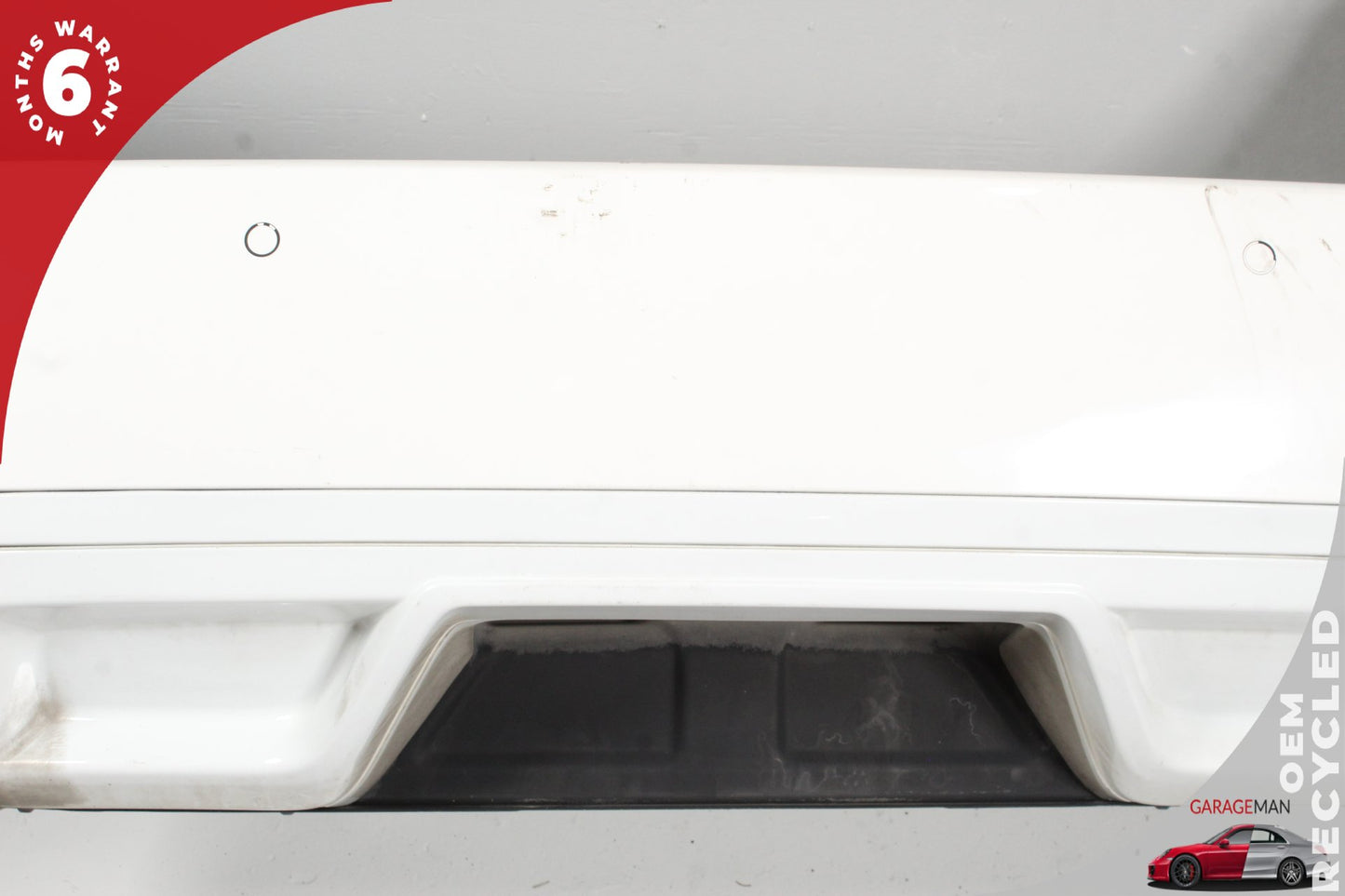 11-14 Porsche Cayenne 92A SUV Rear Bumper Cover White 95850541110