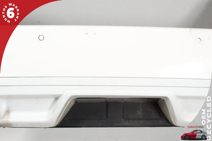 11-14 Porsche Cayenne 92A SUV Rear Bumper Cover White 95850541110