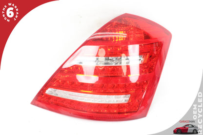 2010-2013 Mercedes W221 S550 S600 Rear Right Outer Tail Light 2218201464 OEM