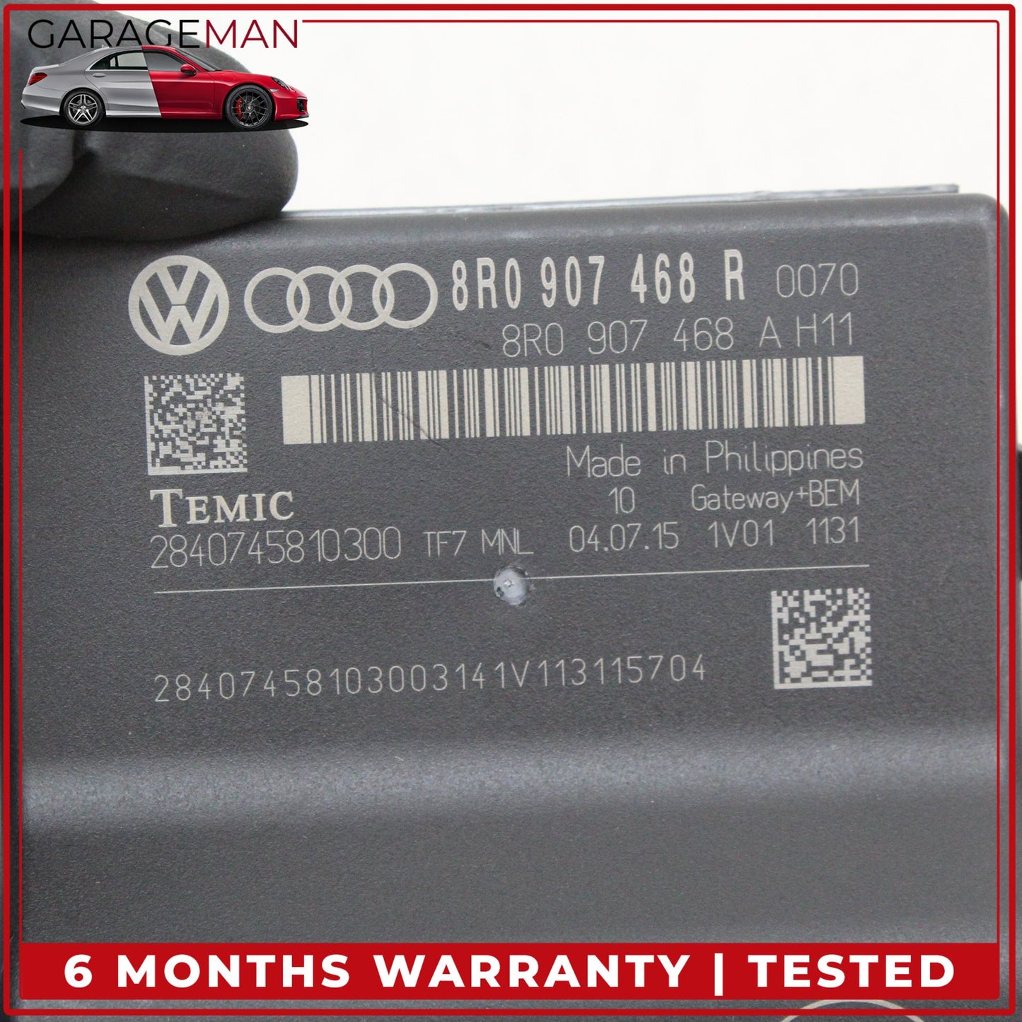 2013-2017 Audi A4 A5 Q5 SQ5 Gateway Interface Control Module 8R0907468R OEM