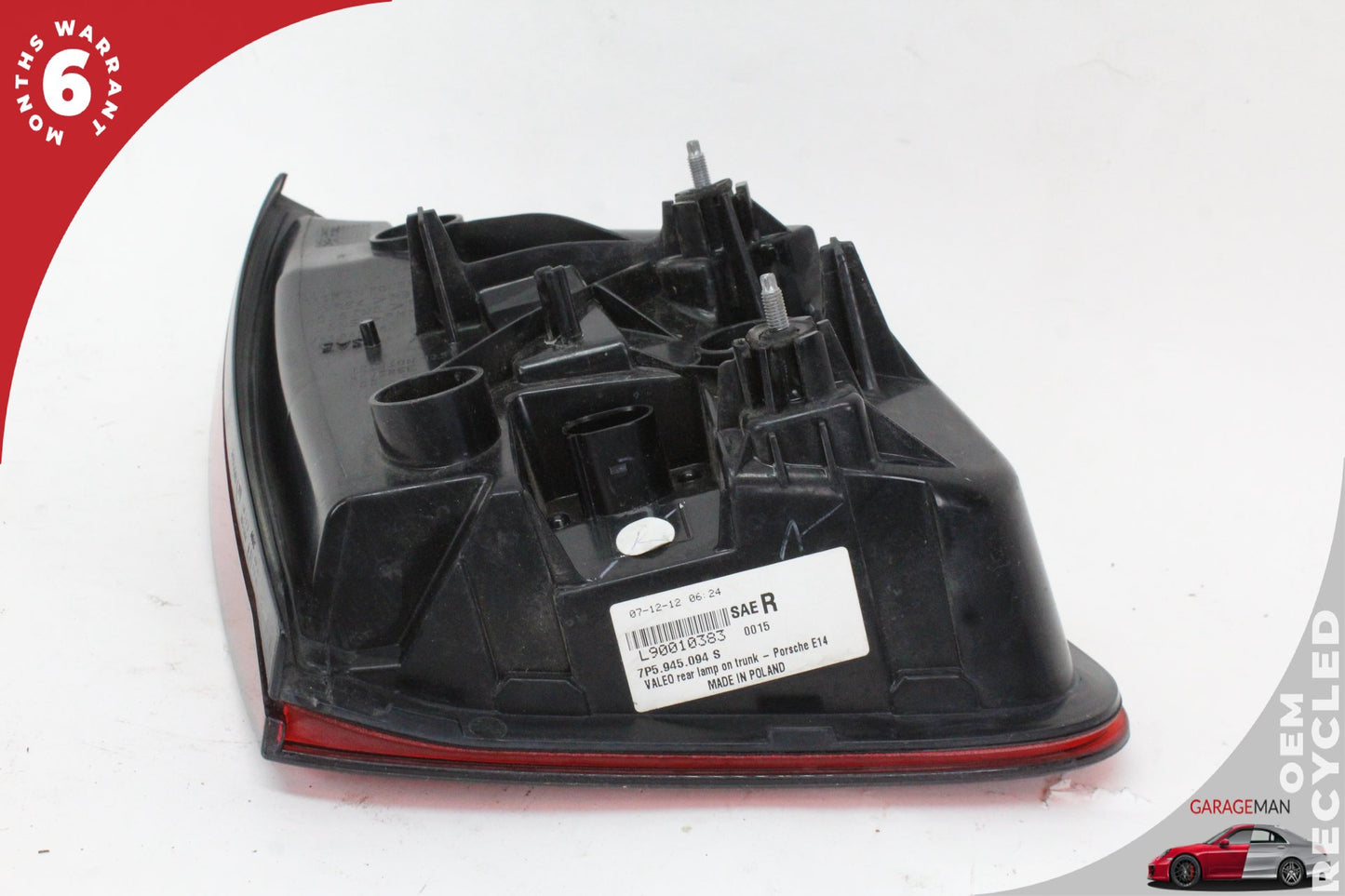 2011-2014 Porsche Cayenne 958 Rear Right Side Inner Tail Light Lamp 7P5945094S