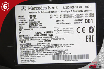 15-20 Mercedes X253 GLC350e Communication Computer Control Module Unit OEM