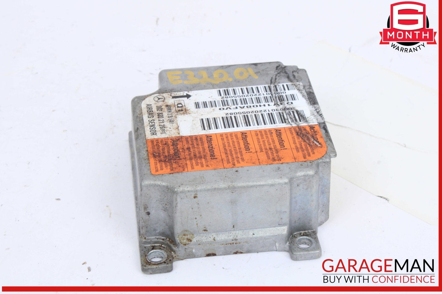 97-03 Mercedes W210 E320 E430 SRS Airbag Air Bag Sensor Safety Module OEM