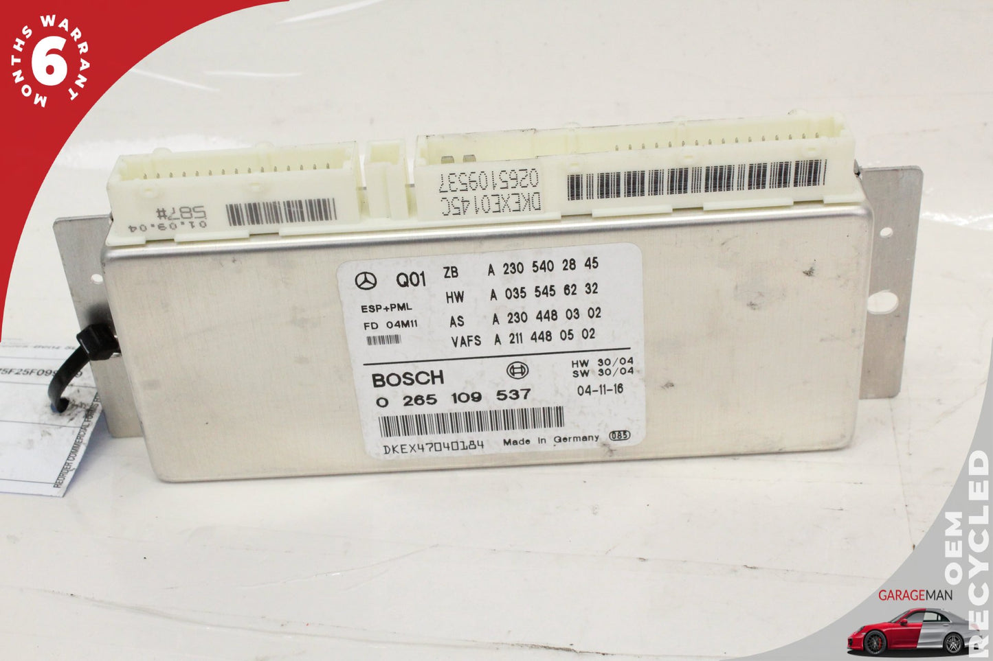 2003-2008 Mercedes R230 SL500 SL600 ESP Electronic Stability Control Module OEM