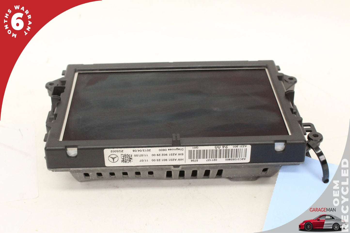 2013-2016 Mercedes-Benz SL500 R231- dash navigation display screen monitor 2319012300
