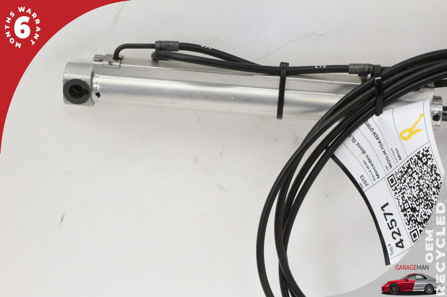 2013 Mercedes-Benz SL500 R231 Convertible Right Side Main Top Drive Lift Cylinder 2318000072 Genuine
