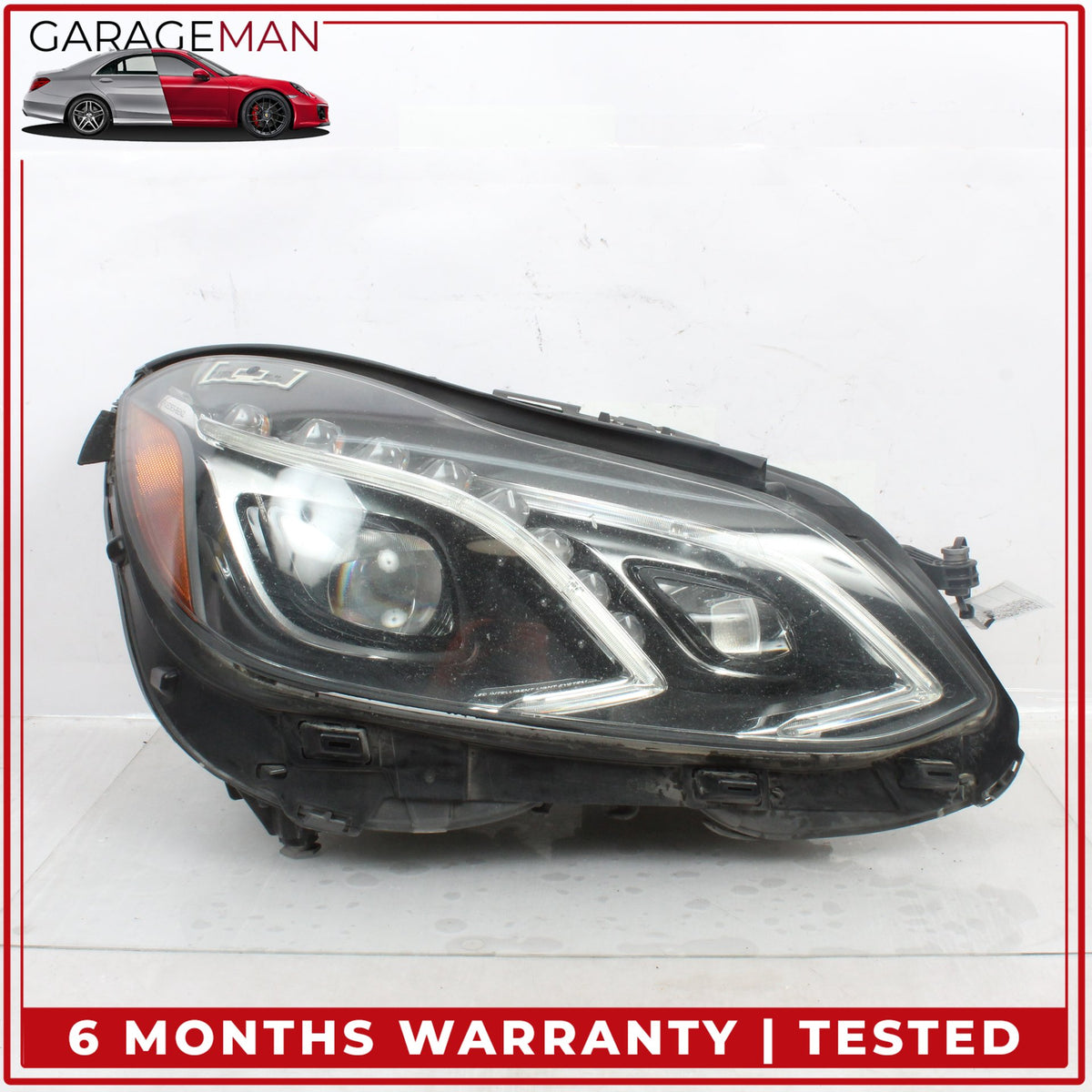 2014-2016 Mercedes W212 E400 Sedan Front Right Right LED Head Light Lamp OEM