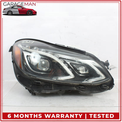 2014-2016 Mercedes W212 E400 Sedan Front Right Right LED Head Light Lamp OEM