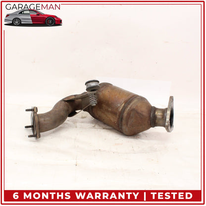 2012-2015 Audi A6 A7 3.0L V6 Engine Left Side Exhaust Downpipe 4G0254202M OEM