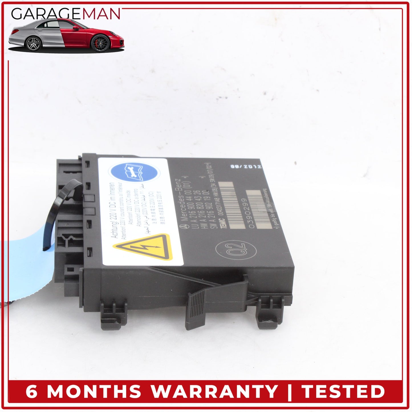 2010-2014 Mercedes W216 CL550 Front Left or Right Seat Contour Control Module