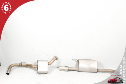 2004-2006 Jaguar XK8 X100 RWD Front Exhaust Silencer Muffler Pipe 4W835K244BD OEM