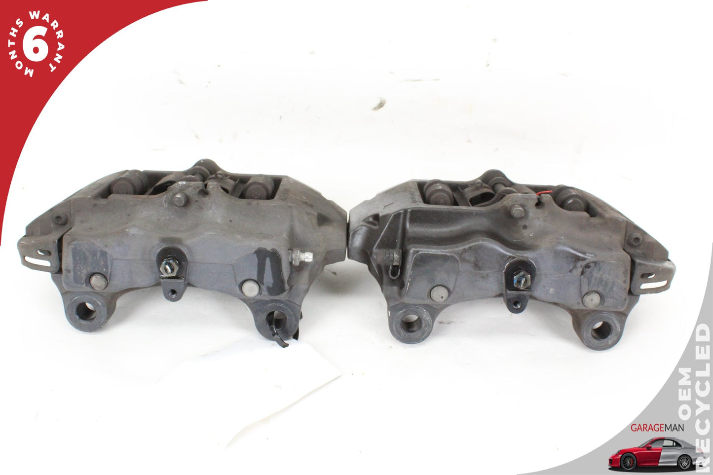 2003-2015 Audi Q7 Rear Left and Right Side Brake Caliper Set 207673043 OEM