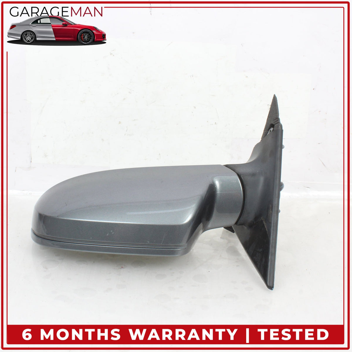 2010-2016 Audi A4 S4 Front Left Driver Side Door Rear View Mirror Gray OEM