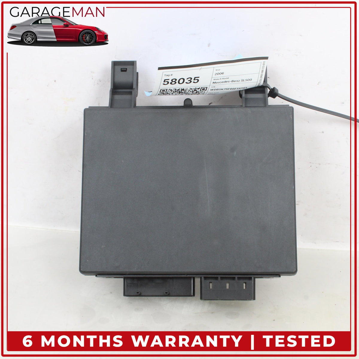 2003-2012 Mercedes R230 SL500 Under Seat Control Module Front Left Side OEM