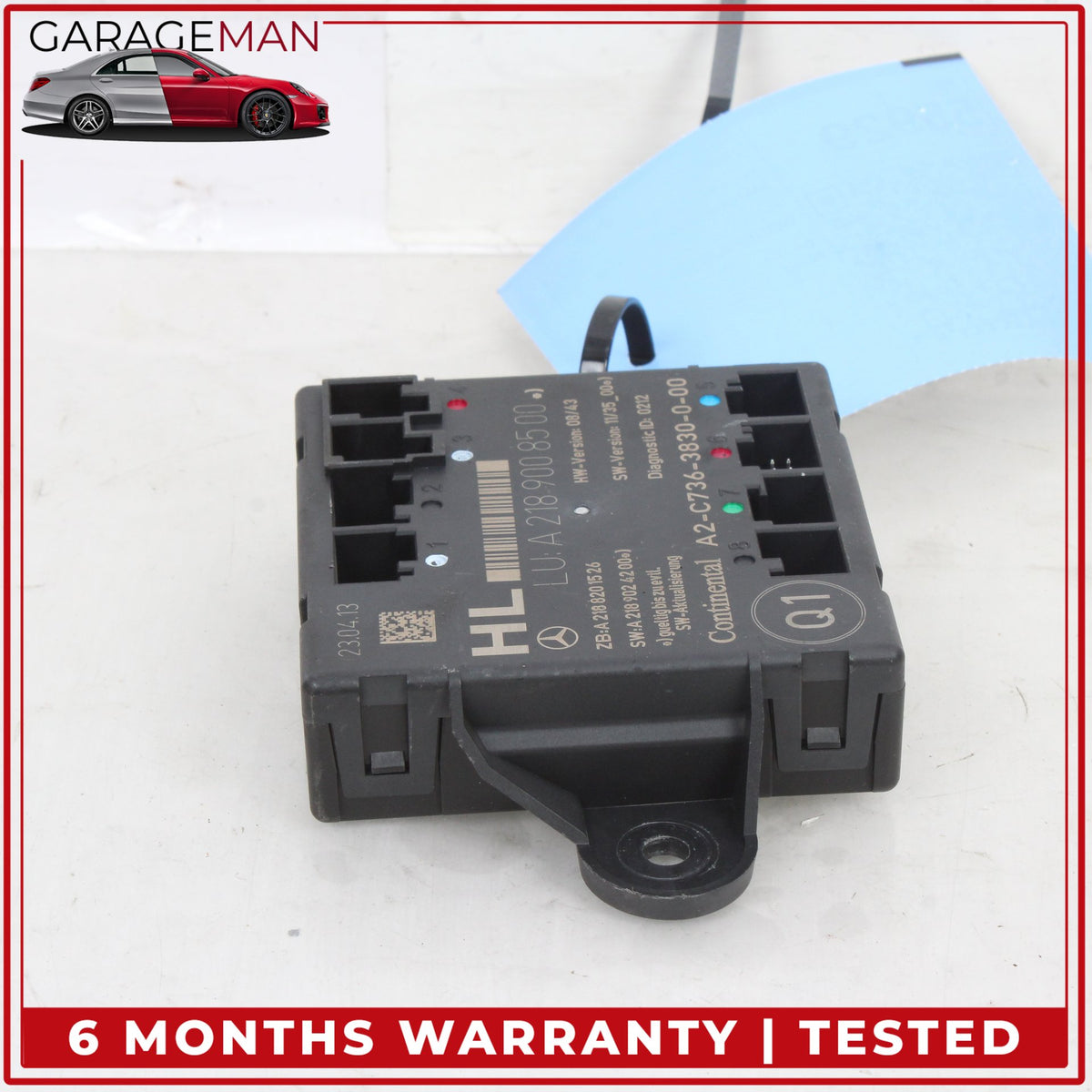 2008-2018 Mercedes W212 E350 Rear Left Side Door Control Module 2189008500 OEM