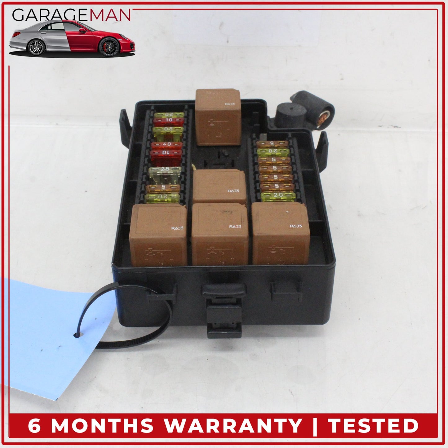 1997-2002 Jaguar XK8 XKR X100 Rear Trunk Boot Relay Fuse Box LJA2822BF OEM