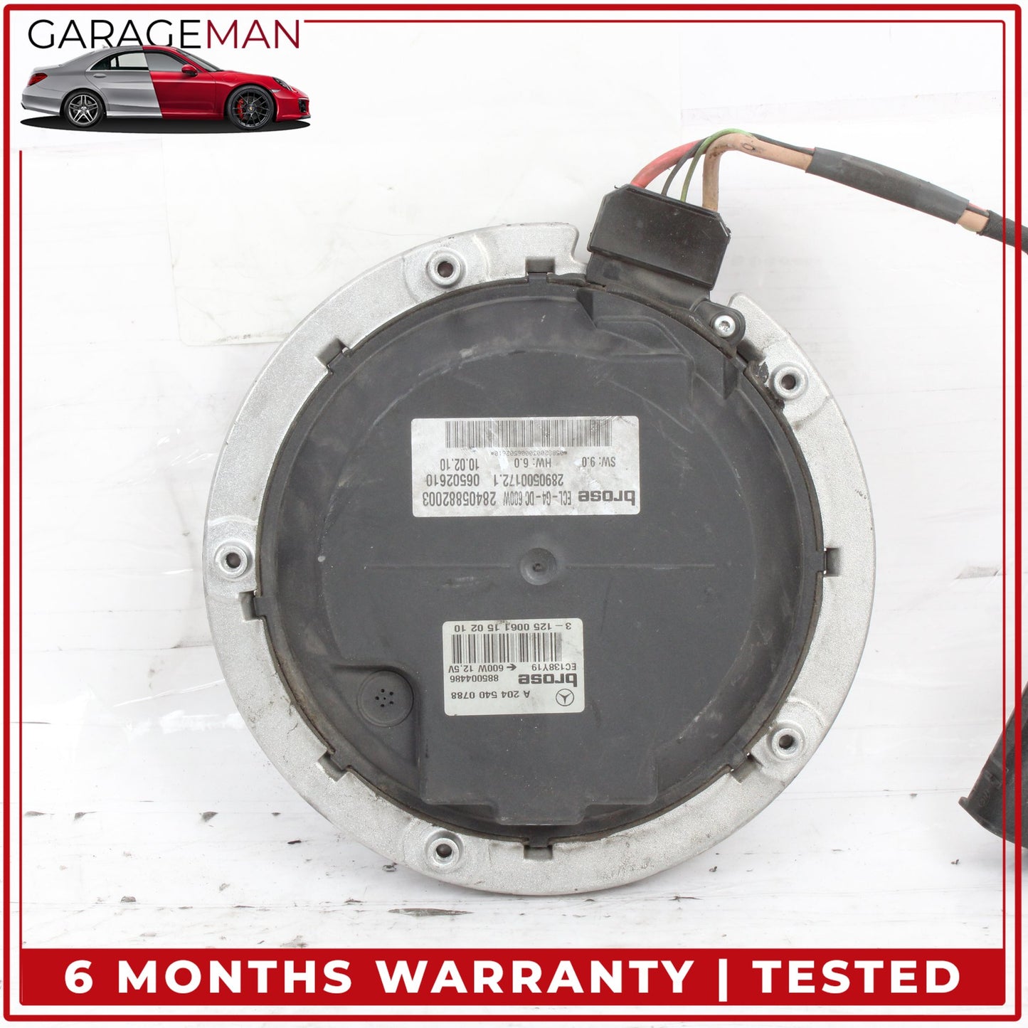 2008-2018 Mercedes W207 E400 GLK350 E350 Engine Radiator Cooling Fan Motor OEM