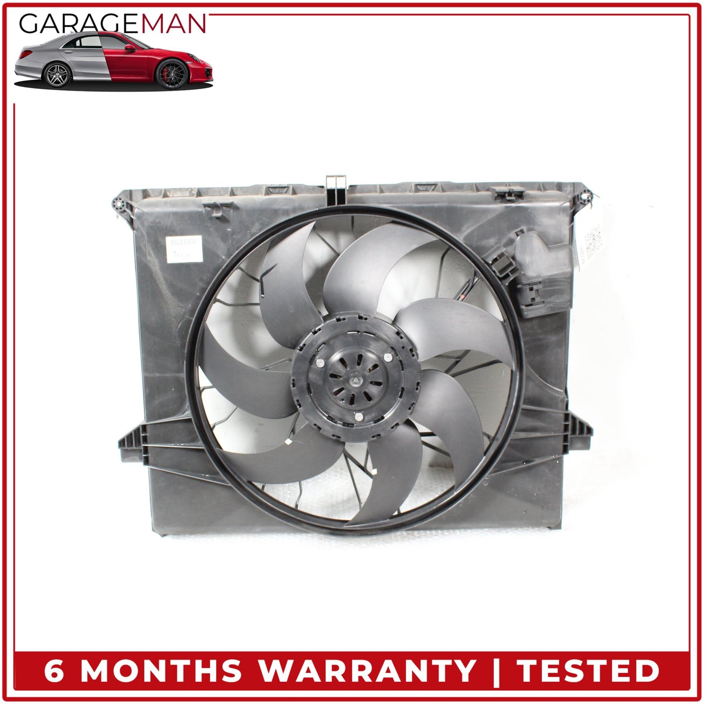 2006-2013 Mercedes W164 ML350 Engine Cooling Fan Motor Assembly 1645000493 OEM