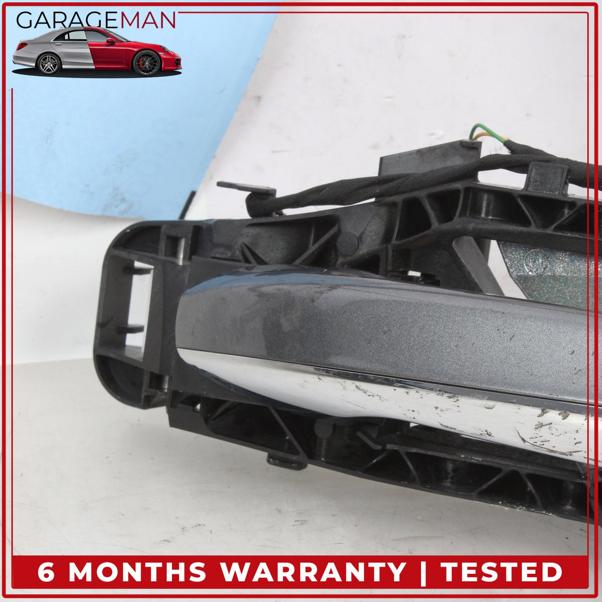 2017-2023 Mercedes W213 E300 Front Right Exterior Door Handle w/ Lock Latch OEM