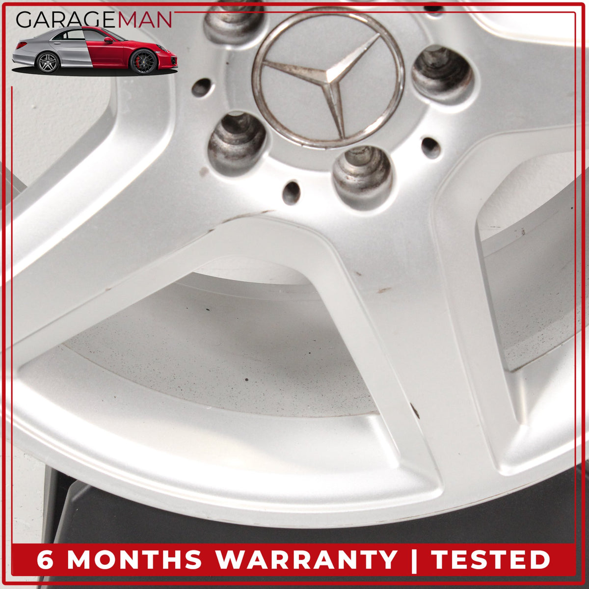 2009-2010 Mercedes W164 ML550 Front or Rear AMG 5 Spoke Wheel Rim 1644016202 OEM