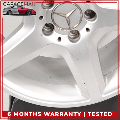 2009-2010 Mercedes W164 ML550 Front or Rear AMG 5 Spoke Wheel Rim 1644016202 OEM