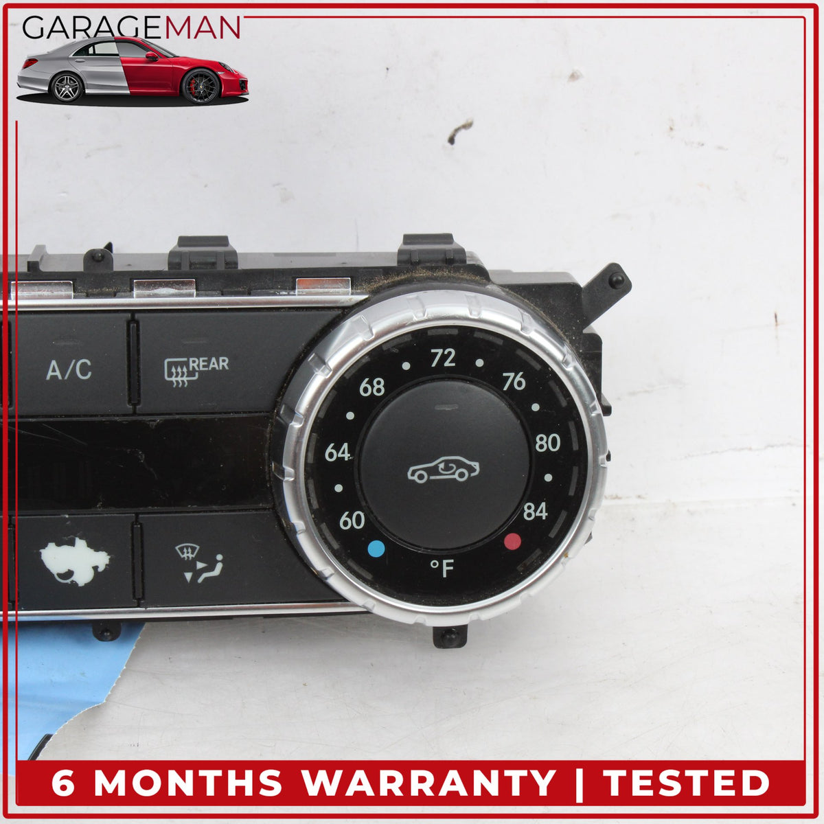 2012-2014 Mercedes W218 CLS63 AMG C300 A/C Heater Climate Control Switch OEM