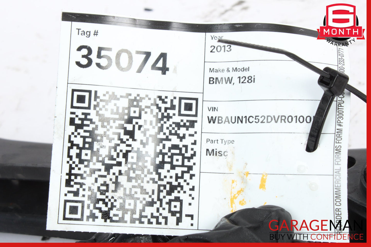 2008-2013 BMW 128i E82 E88 Rear Left or Right Side Upper Control Arm 6782237 OEM