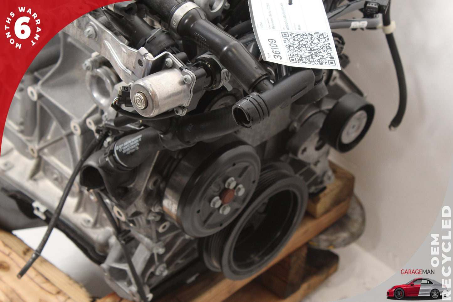 2012-2015 Mercedes-Benz C250 W204 RWD 1.8L Engine Motor 755646 87K OEM