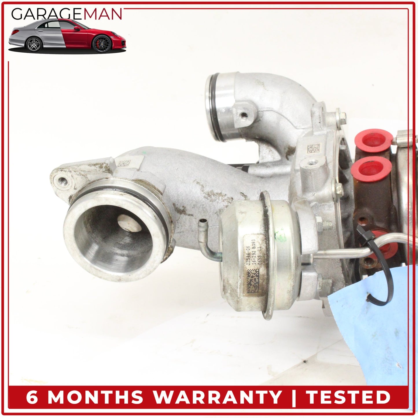 2017-2020 Mercedes W213 E400 M276 Right Turbocharger Turbo Charger Manifold OEM