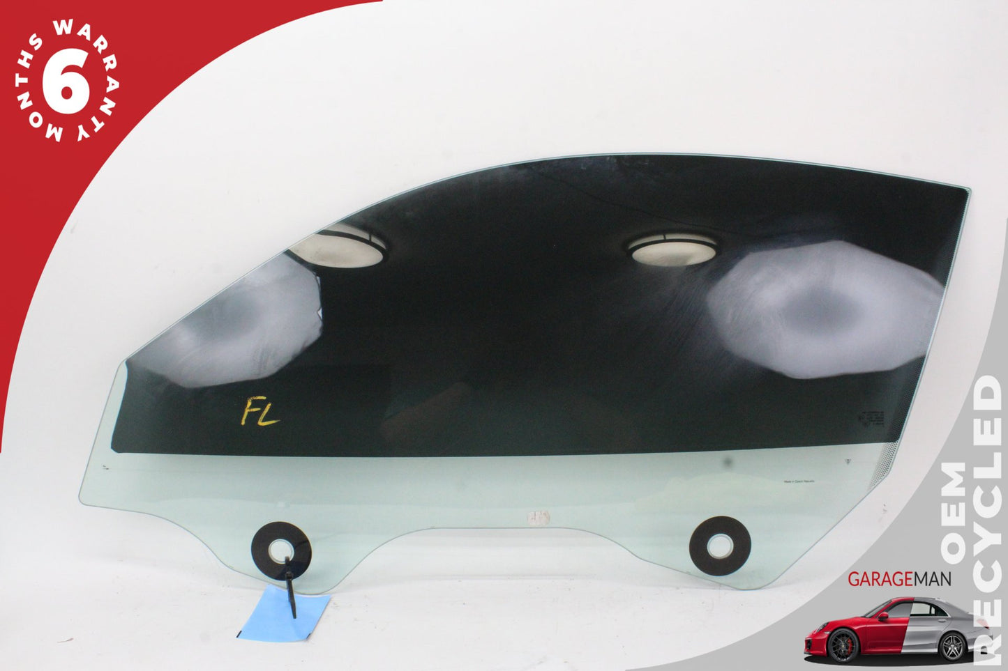2014-2016 Porsche Cayman 981 Front Left Side Door Window Glass 43R00049 OEM