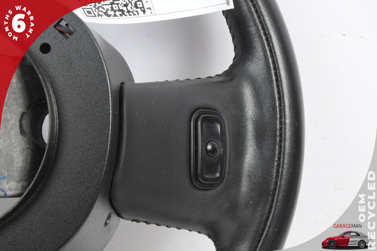 2014-2017 Fiat 500L Front Left Driver Side Leather Steering Wheel Black OEM