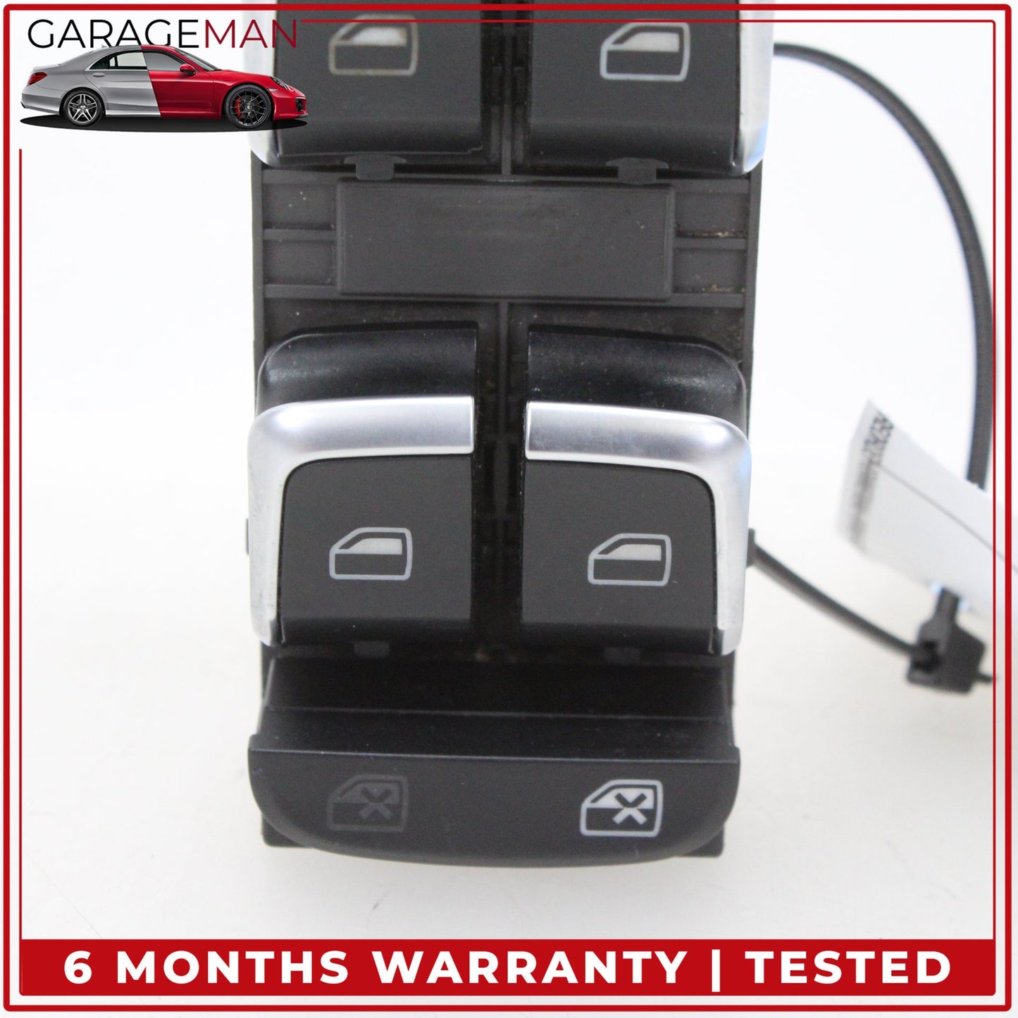 2009-2016 Audi A4 A5 S4 Front Left Master Window Control Switch 8K0959851F OEM