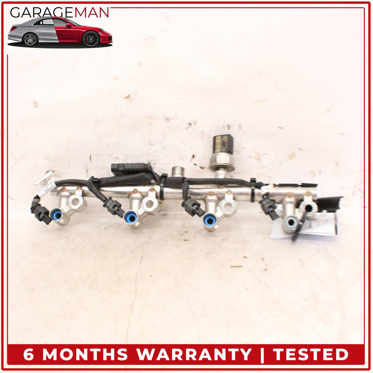 2012-2015 Mercedes W204 C250 SLK250 M271 Fuel Injector Rail Line 2710705495 OEM