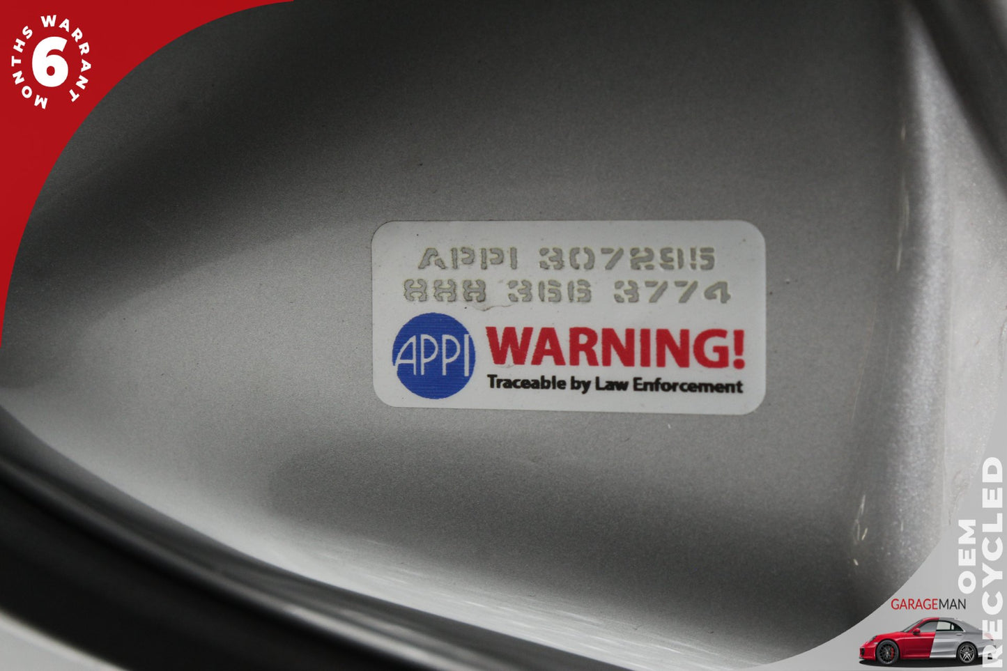 99-05 Porsche 911 996 Coupe Left Front Driver Side Door Shell 99653101106GRV OEM