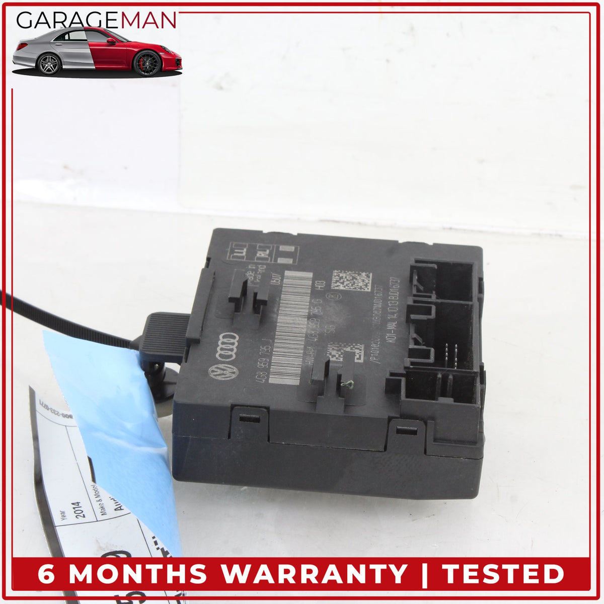 2012-2018 Audi A6 Rear Left or Right Door Control Module Unit 4G8959795J OEM