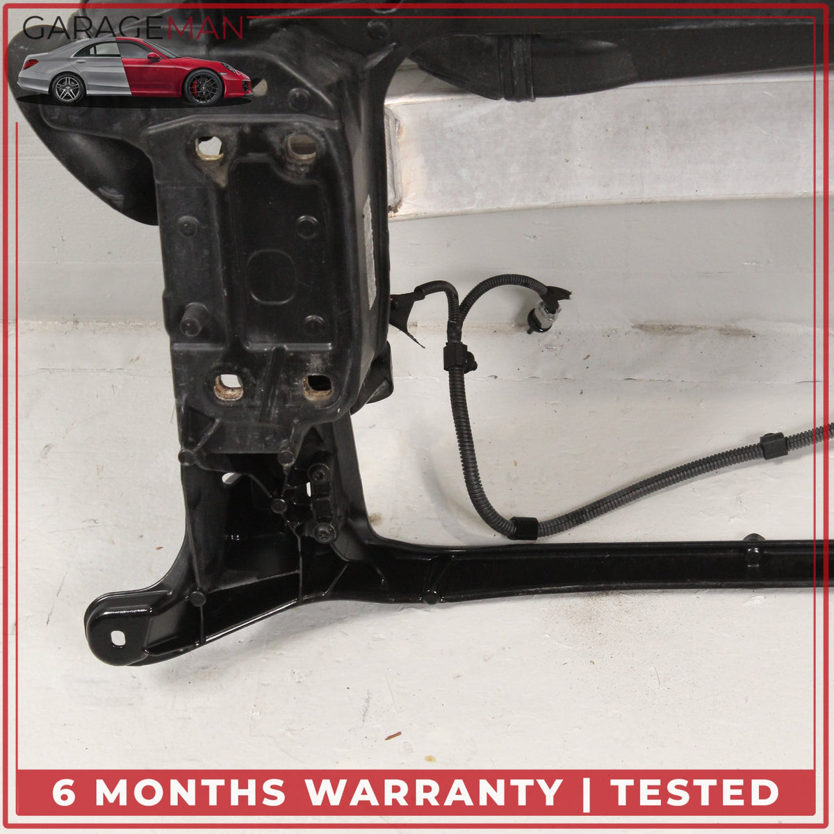2010-2016 Porsche Panamera 970 Front Radiator Support w/ Air Filter Housing OEM