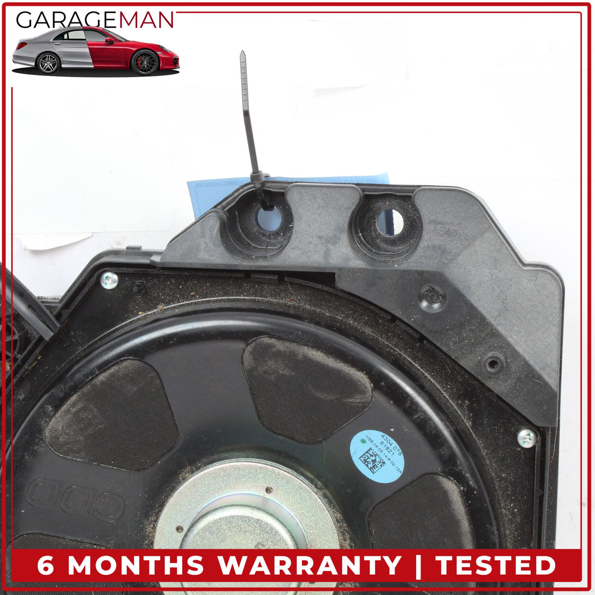 2012-2018 BMW 328i F30 Front Left and Right Side Underseat Subwoofer Speaker OEM