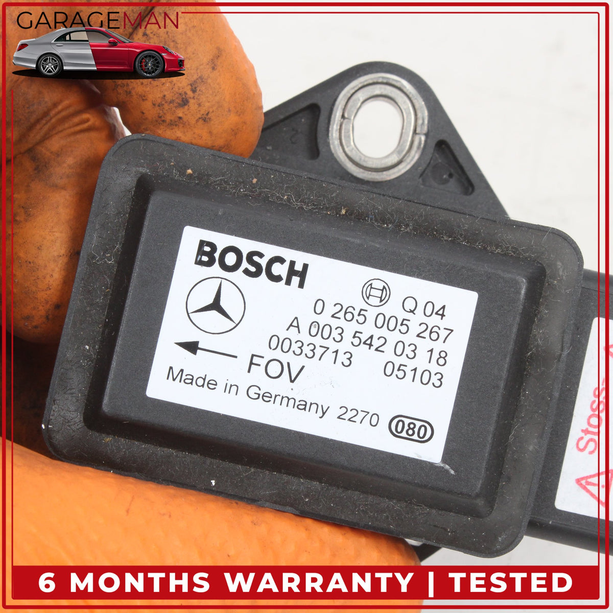 2003-2012 Mercedes R230 SL500 Acceleration Yaw Rate Speed Sensor Module OEM